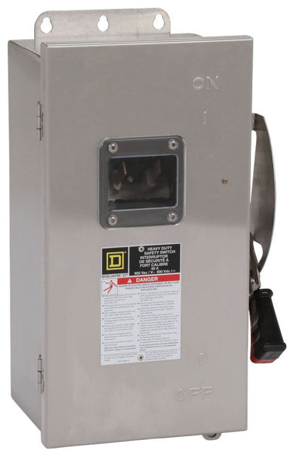 Schneider Electric CHU362DS Disconnect Switch | 600V 60A 3P Non-Fusible Series F