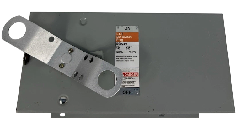 Bulldog Gould ITE Siemens BOS16423G Bus Plug | 3 Phase 4 Wire 240V 100A 65kA@240V R H K Fuses BD Series