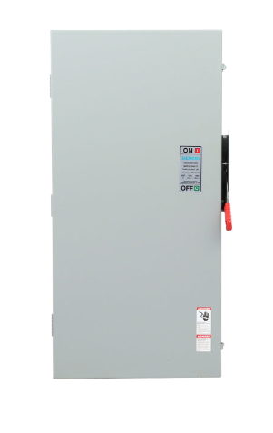 Siemens GF225N Disconnect Switch | 240V 400A 1 Phase 2 Pole Fusible 100kA@240V VBII Series