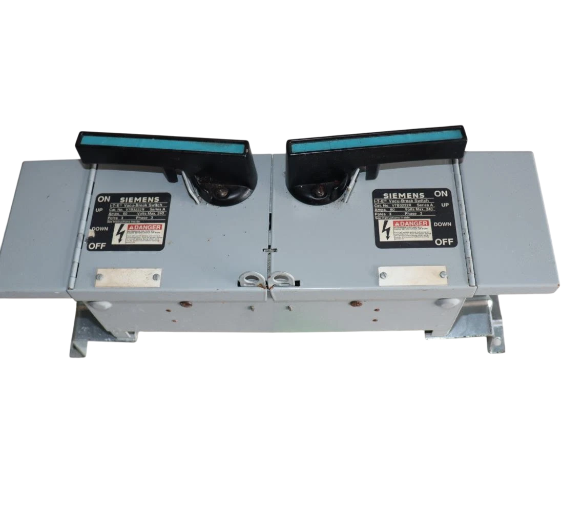 ITE Siemens V7B2222MR Panel Mount Switch | 240V 60A 1 Phase 2 Pole 200kA@240V Vacu-Break V7B
