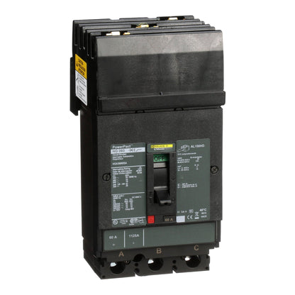 Square D HGA36060SA Circuit Breaker | 600V 60A 3P 35kA@480V I-Line Style Plug-In Powerpact