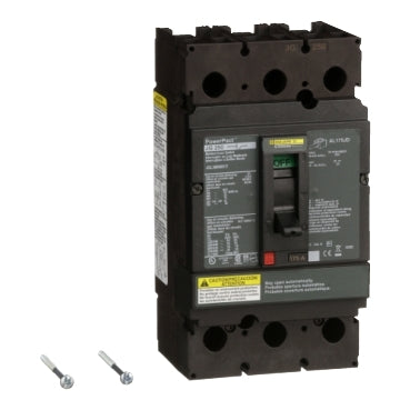 Square D JGL36000S17 Circuit Breaker | 600VAC 175A 3P 35kA@480V Feed-Thru Powerpact