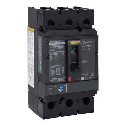 Square D JJL26200 Circuit Breaker | 600V 200A 2P 65kA@480V Feed-Thru Powerpact