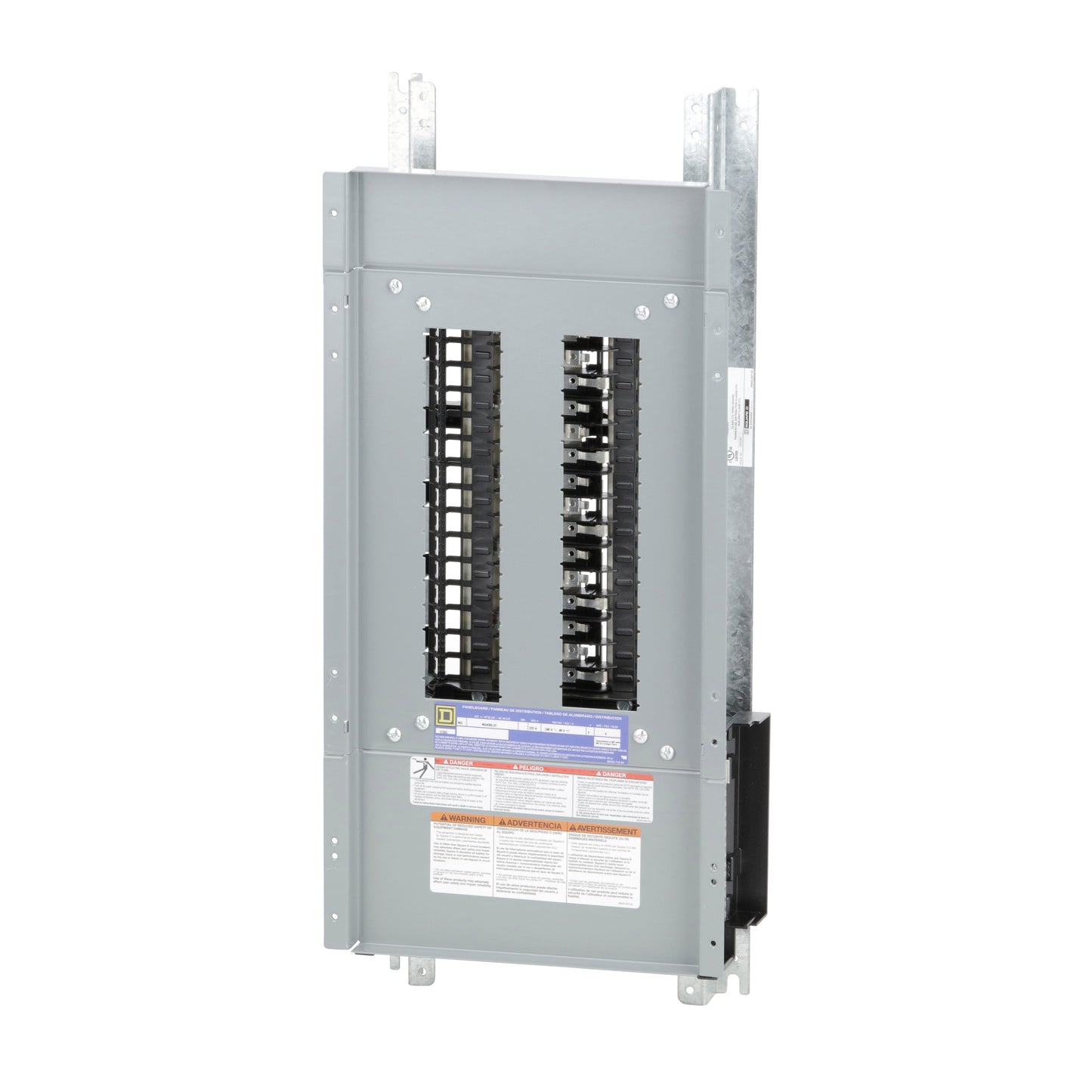Square D NQ430L2C Panelboard Interior | Main Lugs 225A 30-Pole 3-Phase 4-Wire 240VAC/48VDC NQ Series