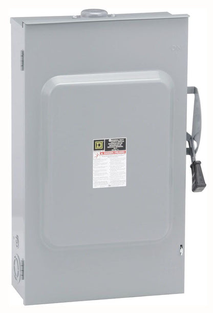 Square D D324NRB Disconnect | 240V AC 200A 3P Fusible Switch Series E