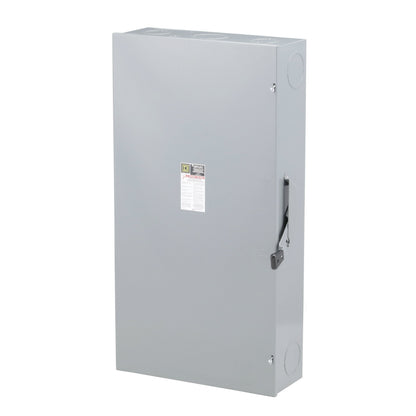 Square D D325N Disconnect Switch | 240V AC 400A 3P Fusible Series E