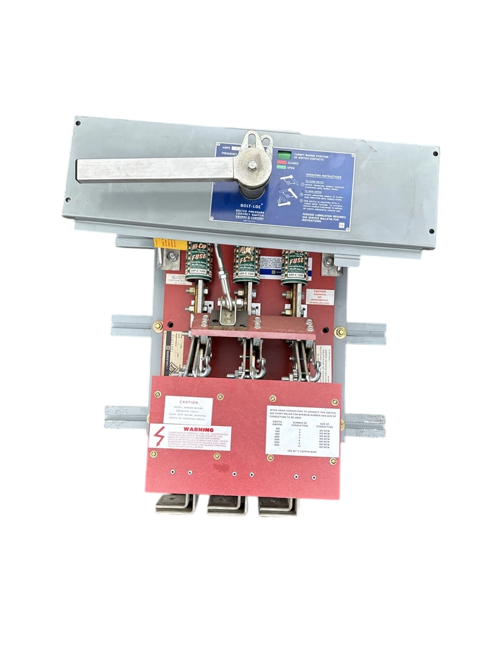 Square D BLO32120 Bolted Pressure Switch | 3P 3Pole 240V 1200A 200kA@600V Bolt-Loc