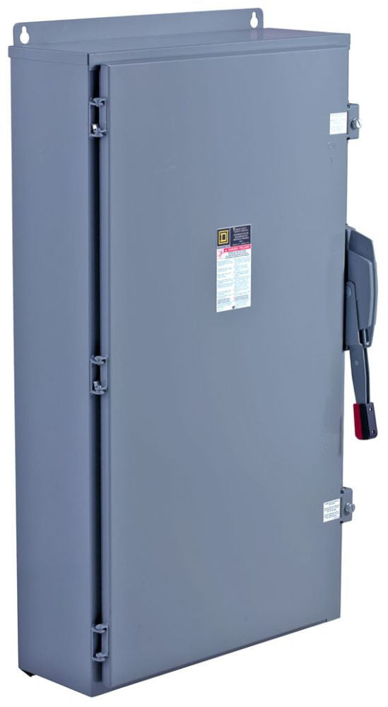 Square D HU465AWK Disconnect Switch | 600V 400A 3P 4Pole Non-Fusible 200kA@600V Series E