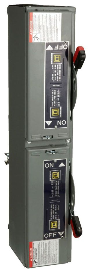 Square D QMB221T Switch | 240V 30A 1 Phase 2 Pole Fusible Panel Mount QMB Series D2