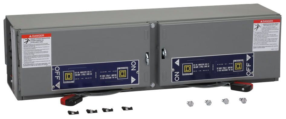 Square D QMB323T Switch | 240V 100A 3P Fusible Panel Mount QMB Series D2