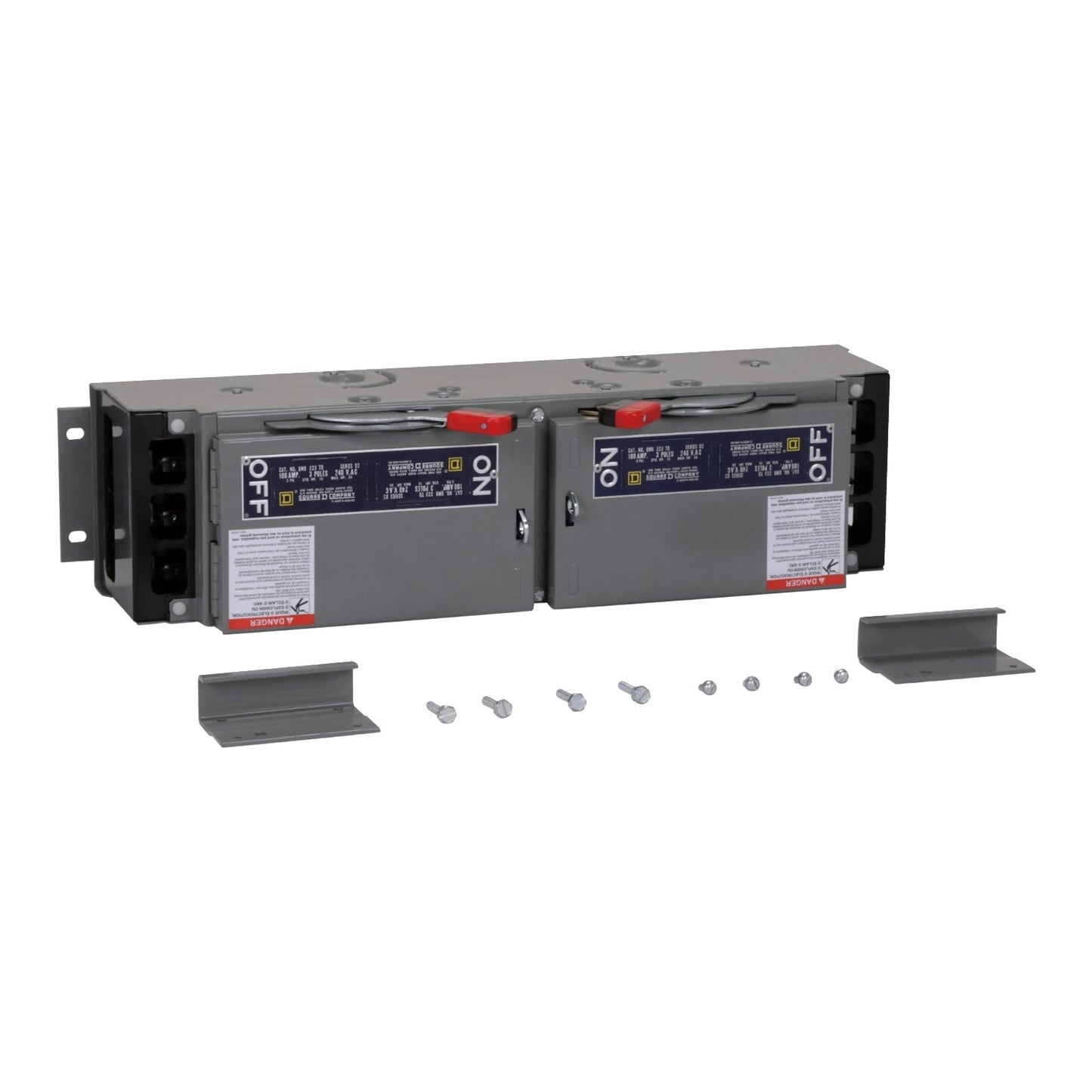 Square D QMB323TJ Switch | 3P 3Pole 240V 100A 200kA@240V Fusible QMB Series D2