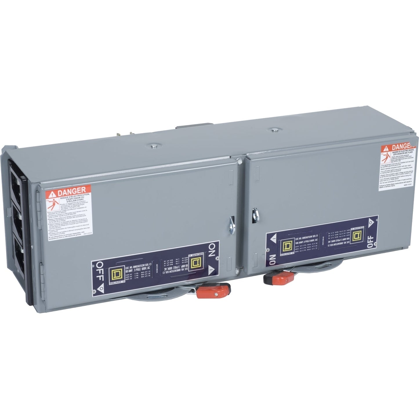 Square D QMB363TD Panel Mount Switch | 600V 100A 3P Fusible QMB Series E1-E2