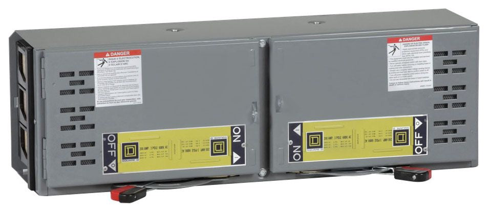 Square D QMJ364 Panel Mount Switch | 600V 200A 3P Fusible QMB Series E1-E2