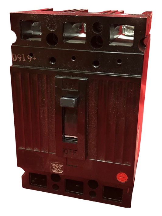 THED134150 - General Electric Bolt-On 480V 150A 3 pole circuit breaker 25kA@480V - Essential Electric Supply
