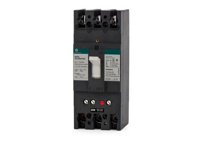 General Electric TFK226F000 Circuit Breaker | 600V 225A 2P 22kA@480V Bolt-On TFK Series