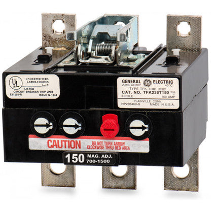 General Electric TFK236T150 Circuit Breaker | 150A 600V 3Pole LI Thermal Magnetic F225 Line