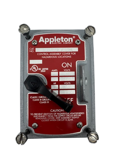 Appleton EDSF12 Explosionproof Control Station | 120/277 AC