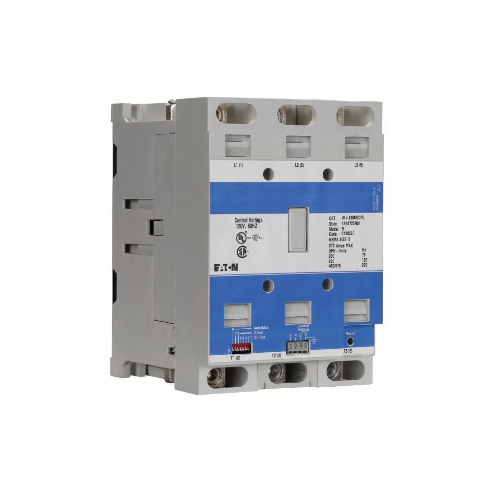 Cutler Hammer W+201K4CF Contactor | 3P 600V 135A 120V Coil Advantage Series