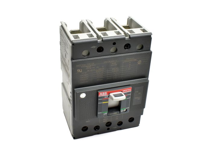 ABB XT5NU340AEFF000XXX Circuit Breaker | 600V 400A 3P 25kA@480V Bolt-On SACE Tmax XT