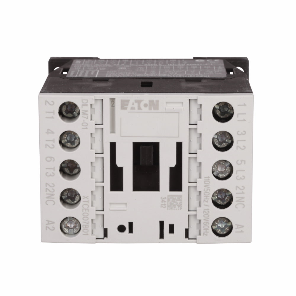 XTCE025C01A Cutler Hammer XT Series Contactor 600V 25A 120V Coil - Essential Electric Supply