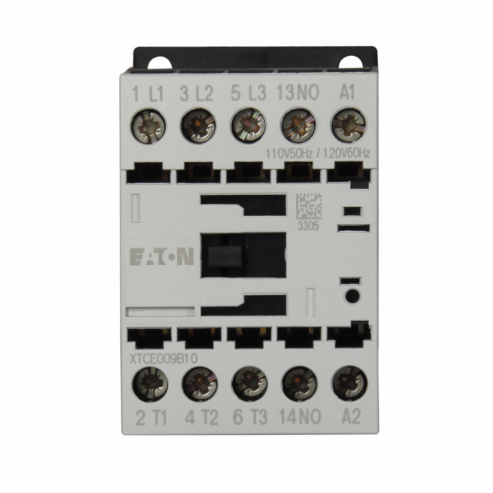 XTCE009B10A Cutler Hammer XT Series Contactor 600V 9A 120V Coil - Essential Electric Supply