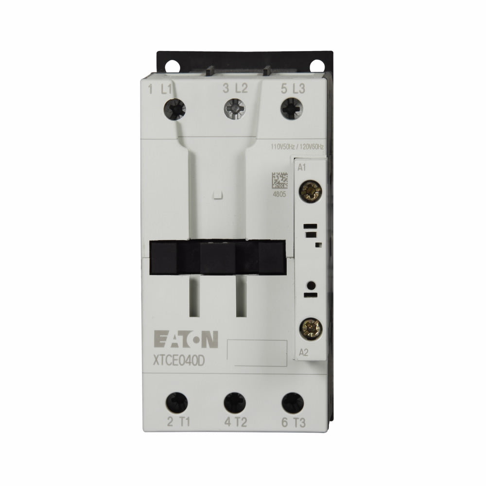 XTCE050D00A Cutler Hammer XT Series Contactor 600V 50A 120V Coil - Essential Electric Supply