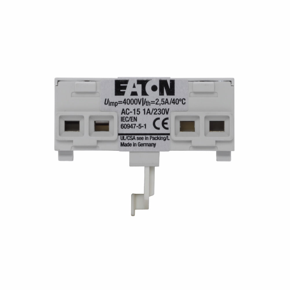 XTPAXFA11 Eaton Front Auxiliary Contact 1NO+1NC - Essential Electric Supply